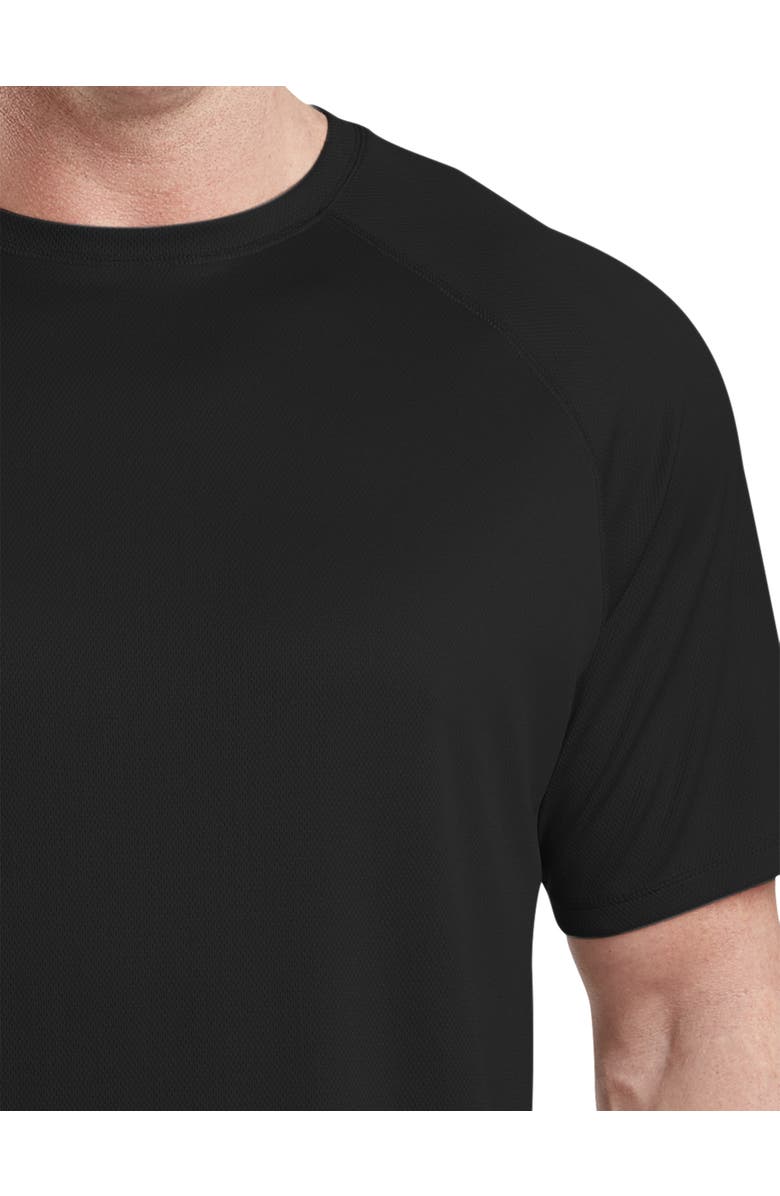 Harbor Bay by DXL Swim Rash Guard T-Shirt, Alternate, color, Black