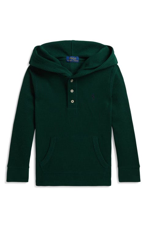 Kids' Waffle Knit Hoodie