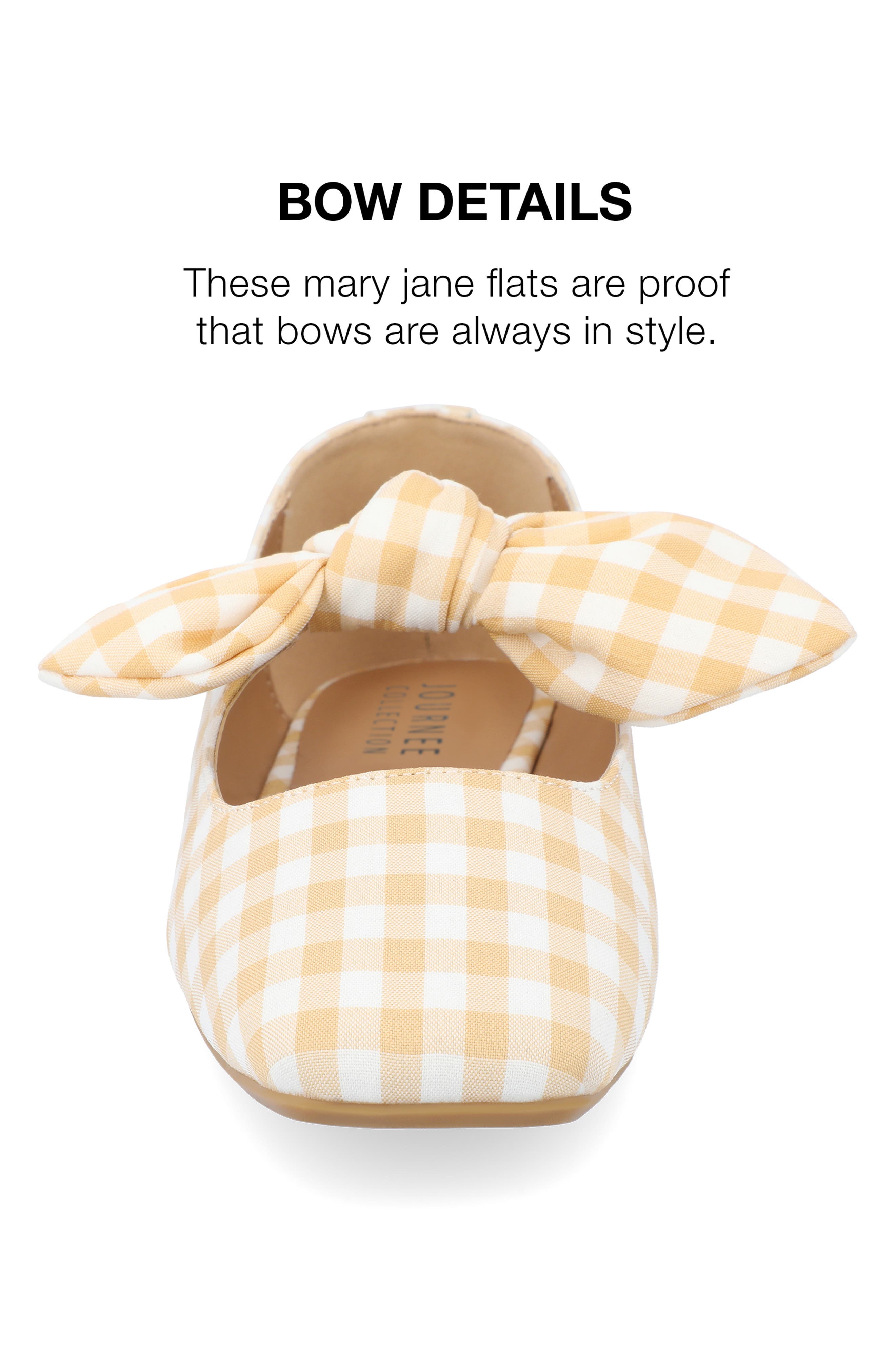 Seraline Ballet Flat, Alternate, color, PLAID/ TAN