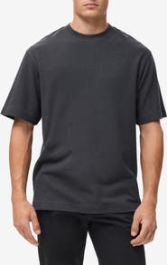 MANGO Cotton Fleece Crewneck Top