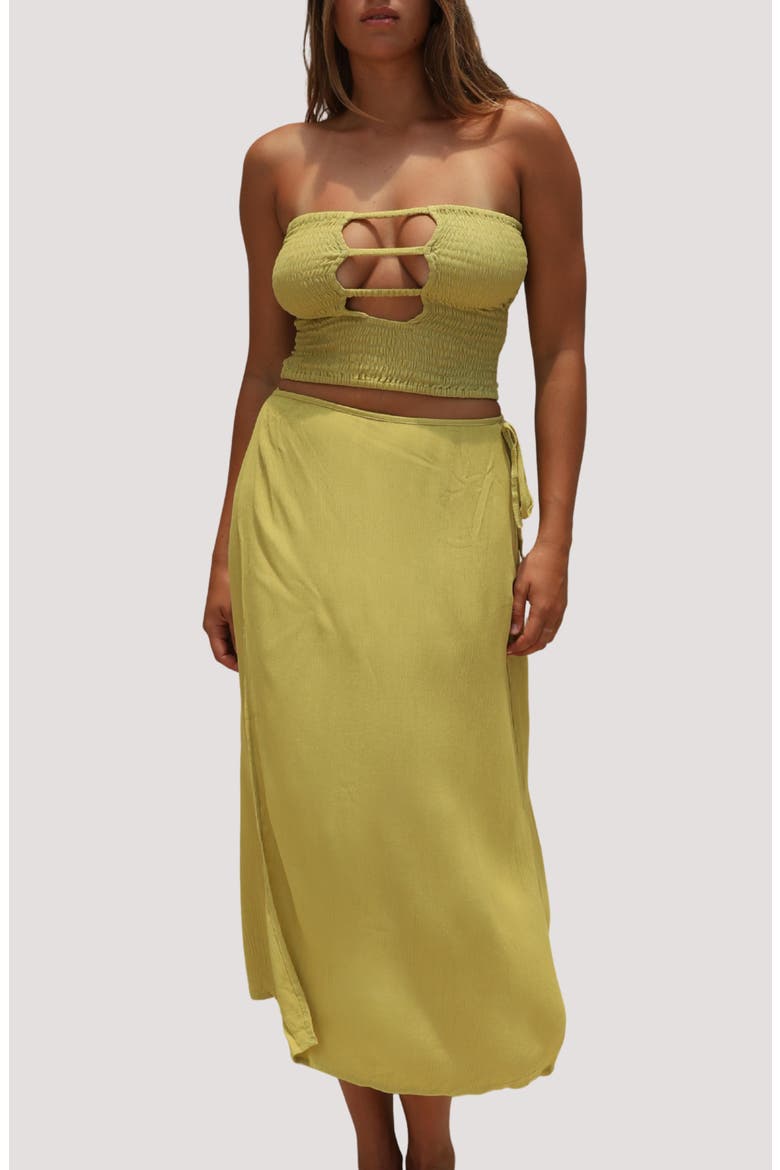Holiday Midi Skirt, Alternate, color, SOFT SAGE