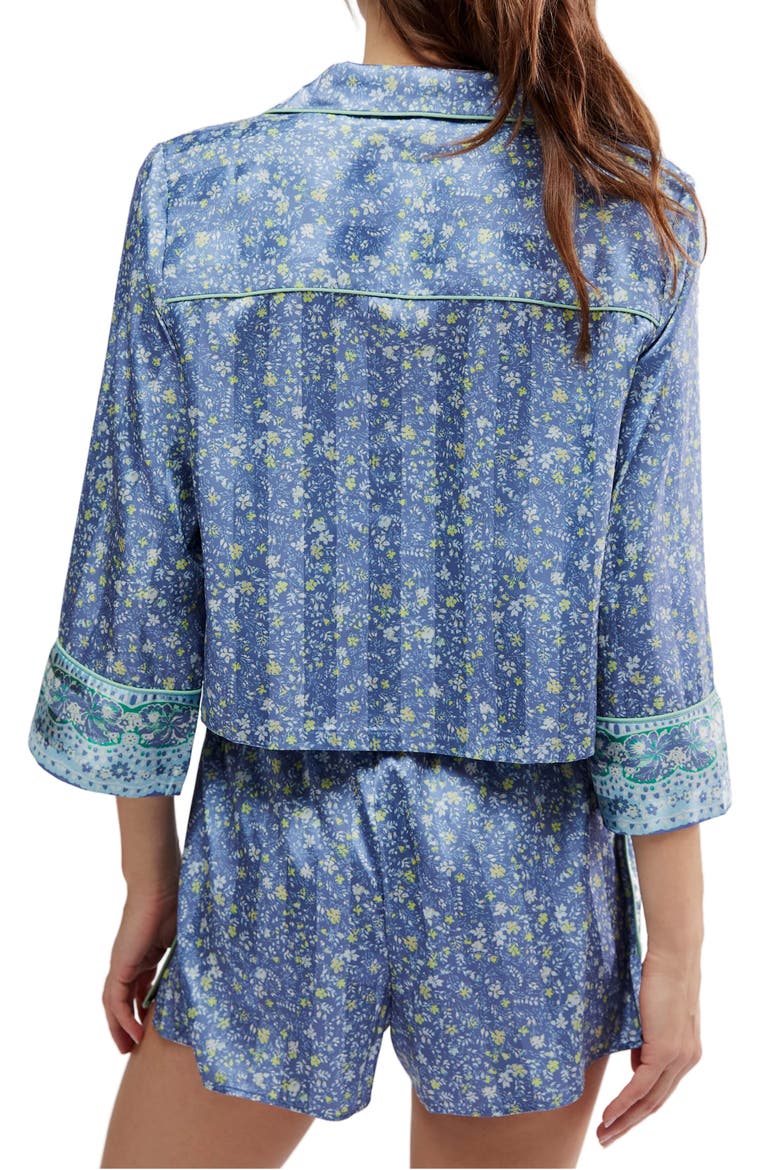 FP Satin Short Pajamas, Alternate, color, CHARCOAL COMBO
