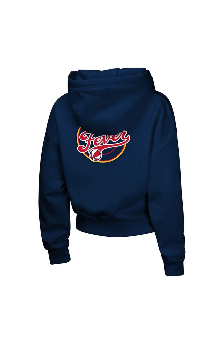 Outerstuff Girls Youth Navy Indiana Fever Top Closer Fashion Pullover Hoodie, Alternate, color, Navy