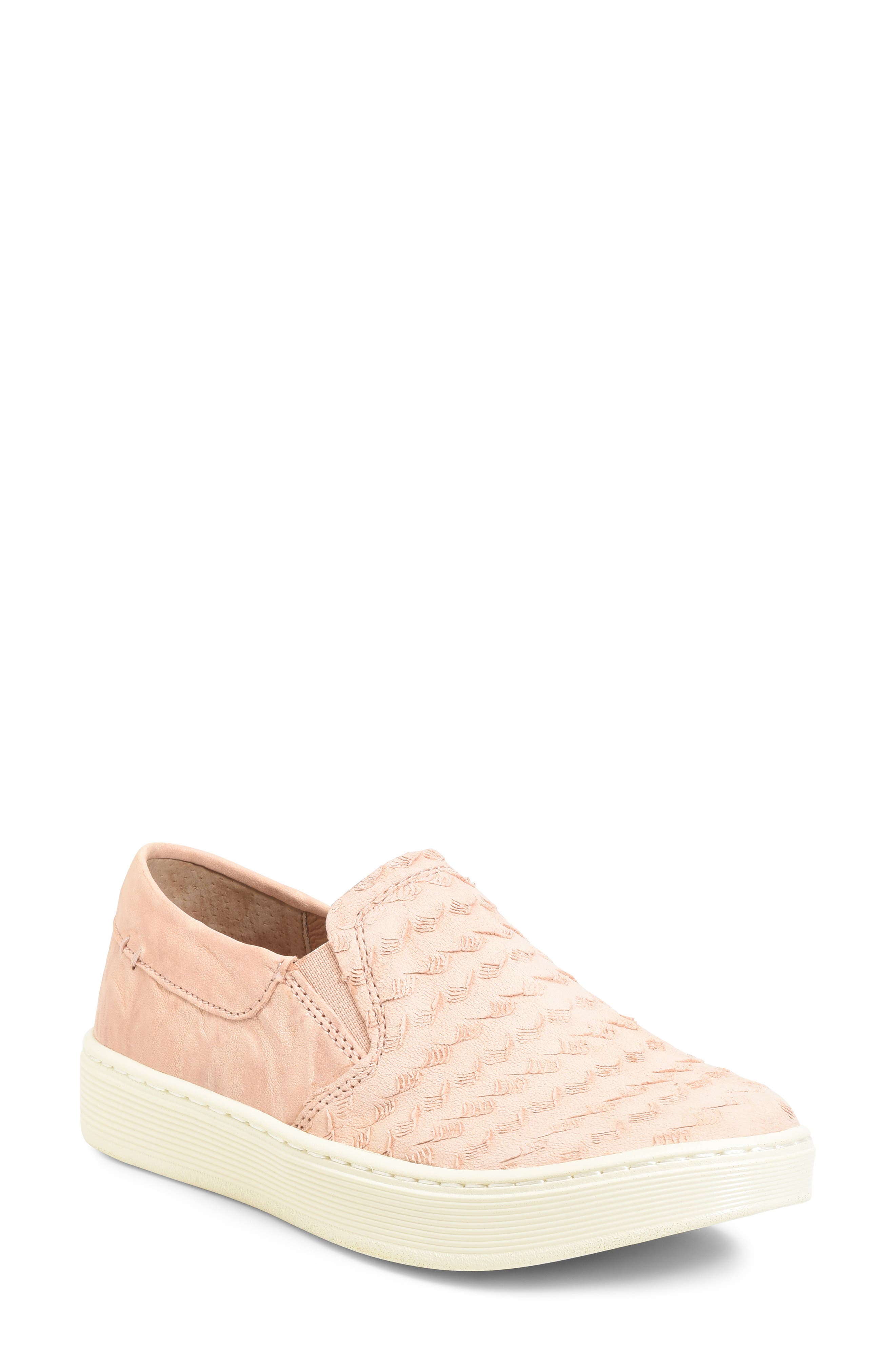 Somers III Slip-On Sneaker, Main, color, ROSEWATER LEATHER