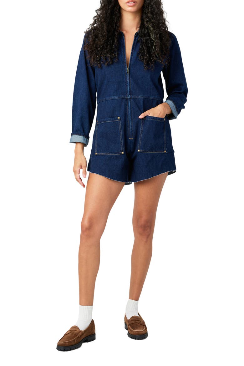 Madi Utility Romper, Main, color, Beekman St.