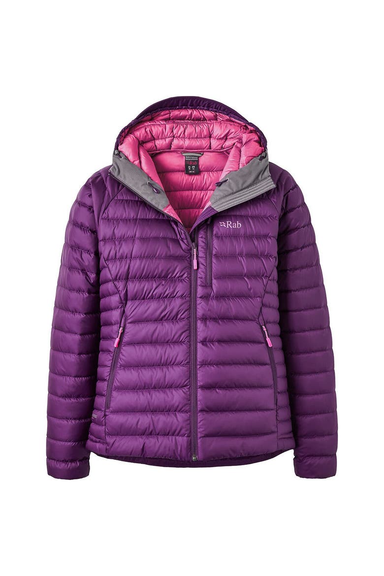 Microlight Alpine Down Jacket - Women's, Main, color, Mulberry