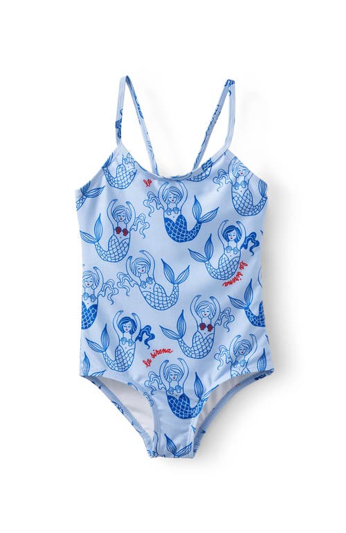 Cotton On Kids Kid's Helen One Piece In Dawn Blue Mermaid