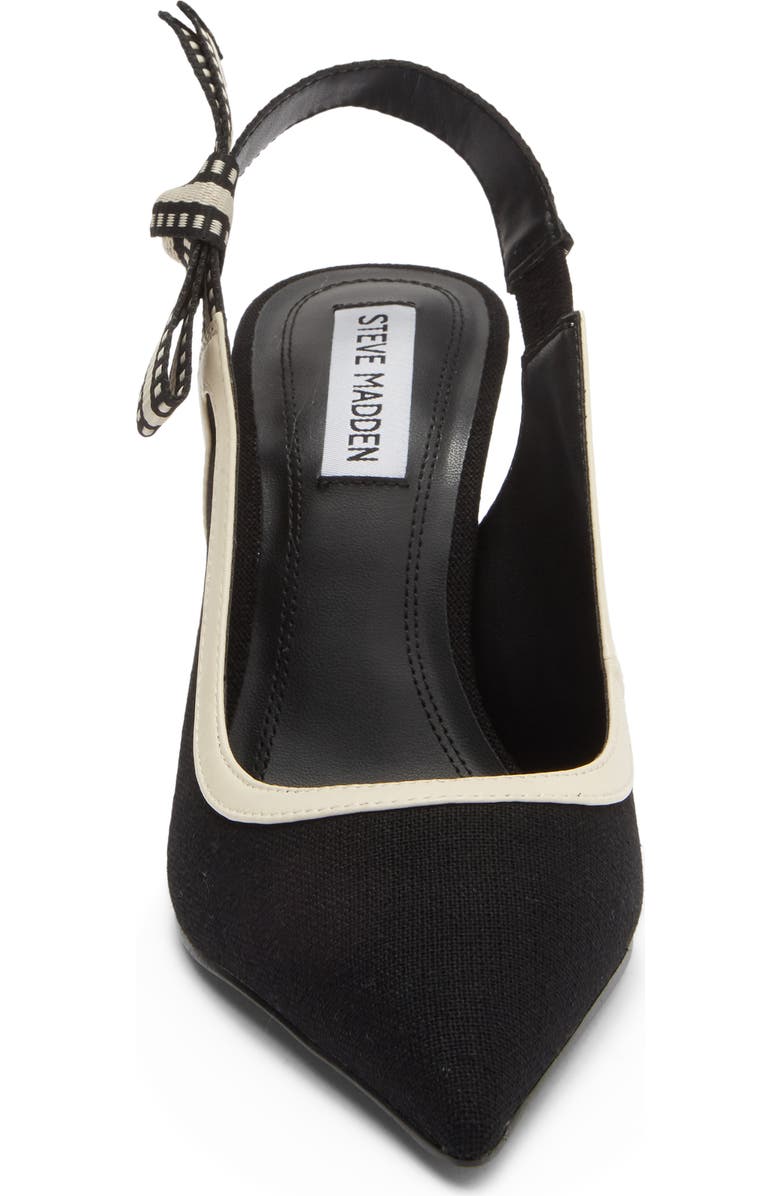 Steve Madden Stefani Slingback Pump, Alternate, color, Black Multi