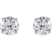 Ivy & Pearl Co. 3 CT Lab-Grown Diamond Earrings in 14K Gold