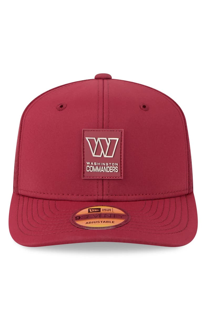 New Era Men's New Era Burgundy Washington Commanders 2025 Sideline  9SEVENTY Trucker Adjustable Hat, Alternate, color, Burgundy