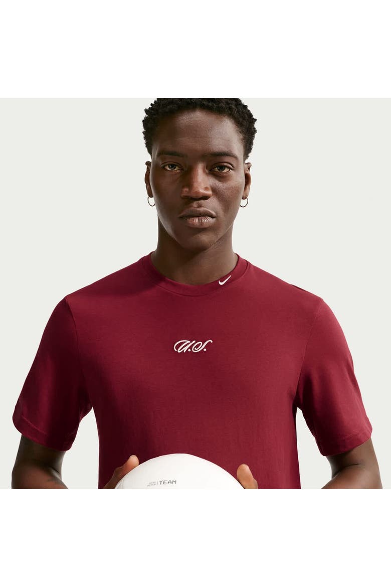 Men's Nike Red USMNT 2026 Primary Statement Dri-FIT T-Shirt, Alternate, color, Red