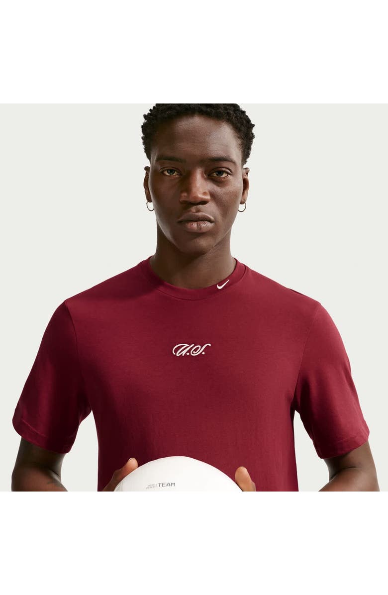 Nike Men's Nike Red USMNT 2026 Primary Statement Dri-FIT T-Shirt, Alternate, color, Red