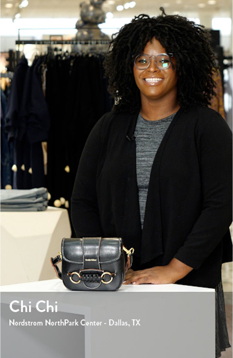 Saddie Leather Shoulder Bag, sales video thumbnail