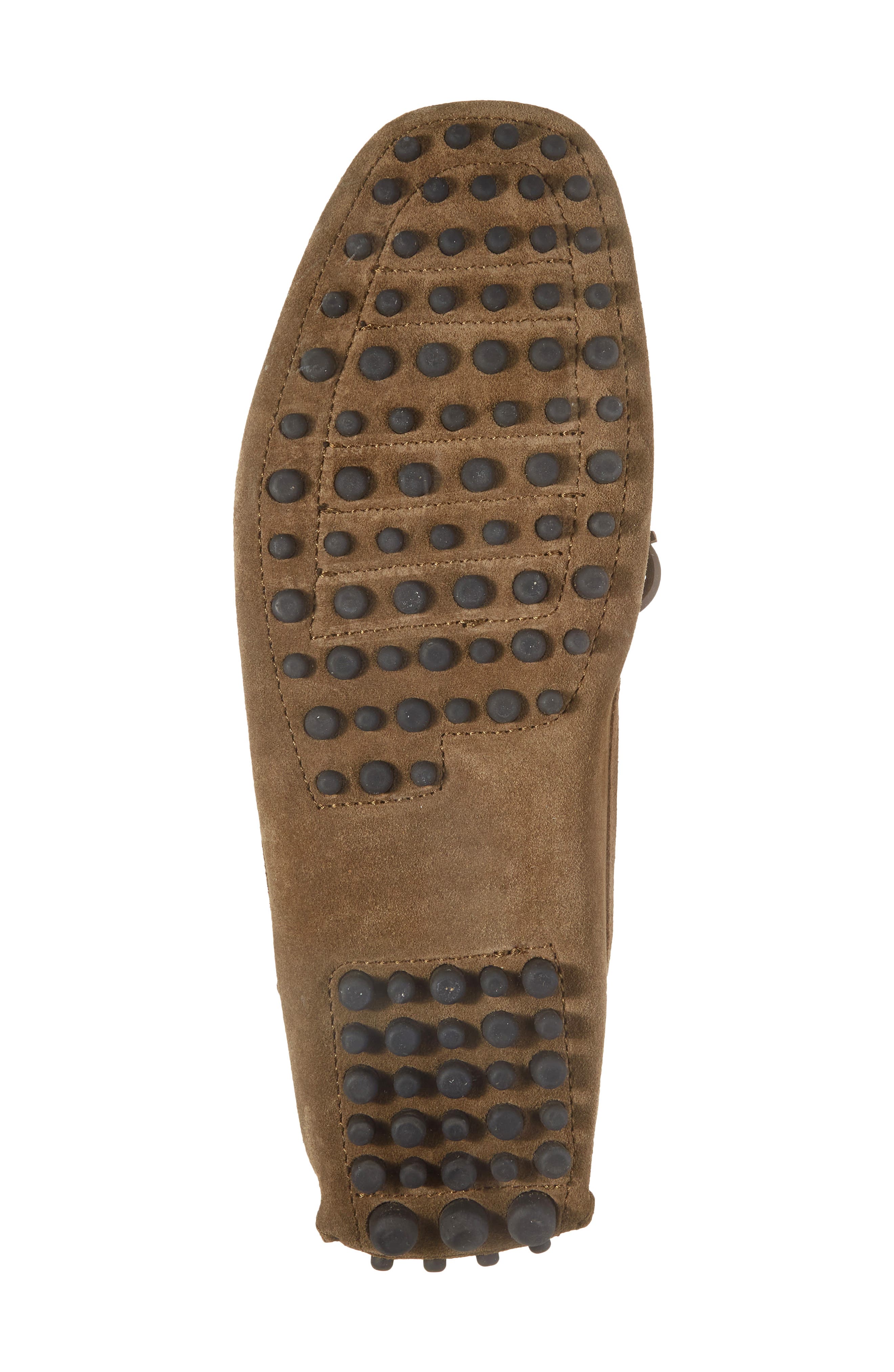 TOM FORD Suede Driving Shoe, Alternate, color, Dark Taupe