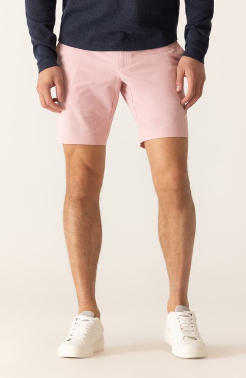 Galaxy Bermuda Flat Front Stretch Twill Shorts (Regular & Big)