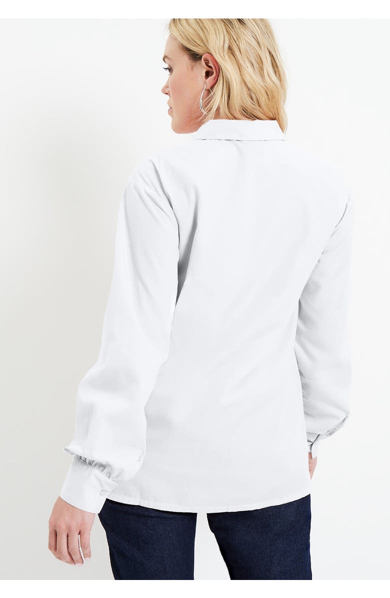 June + Vie Poplin La Vie Tunic, Alternate, color, Black