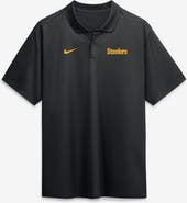 Nike Men's Nike Black Pittsburgh Steelers Wordmark Victory Dri-FIT Polo