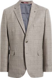 Johnston & Murphy Townsend Plaid Wool Sport Coat
