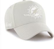 '47 Men's '47 Cream Miami Dolphins Foundation Offside Adjustable Hat