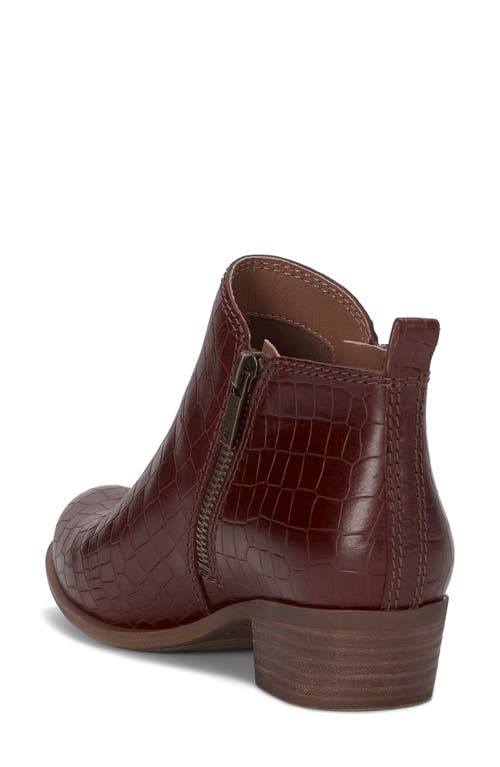 Lucky Brand Basel Bootie In Brown