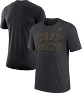 Nike Men's Nike Heather Charcoal Army Black Knights West Point Classic Collection Tri-Blend T-Shirt