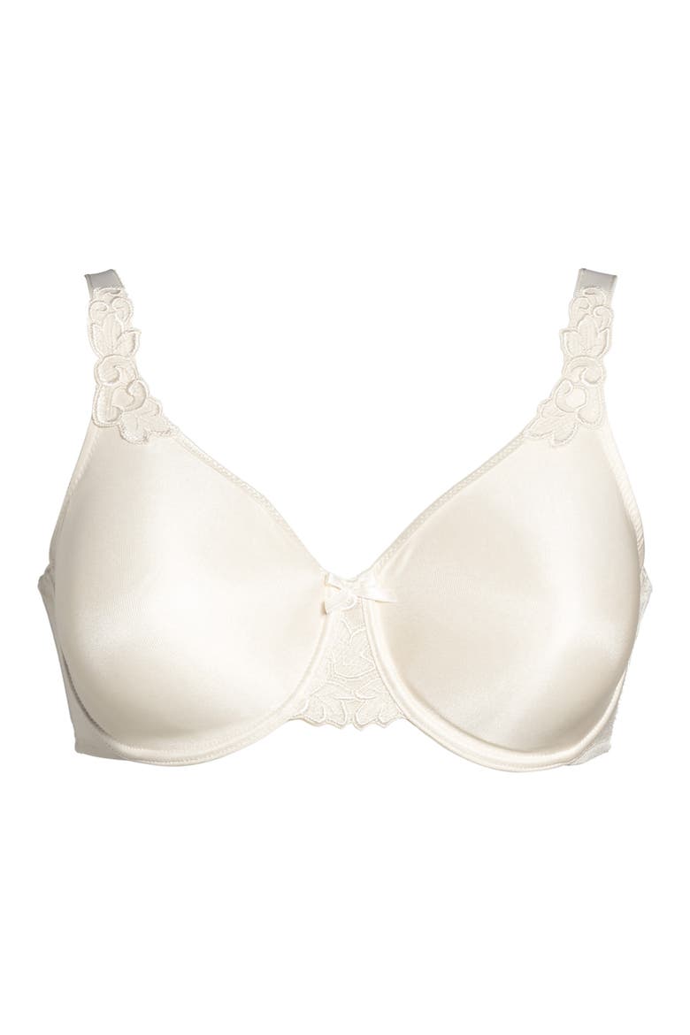 Hedona Underwire Minimizer Contour Bra, Alternate, color, IVORY