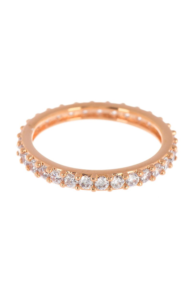 Nadri Cubic Zirconia Pavé Band Ring, Main, color, 