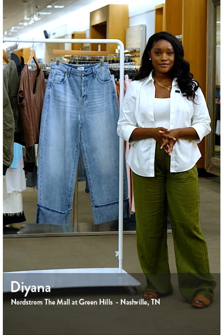 Ryder High Waist Straight Leg Jeans video