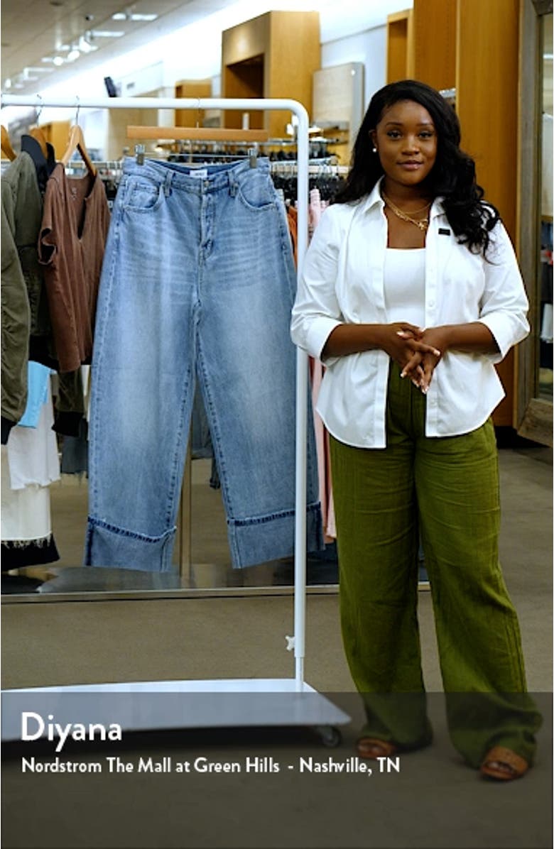 Ryder High Waist Straight Leg Jeans, sales video thumbnail