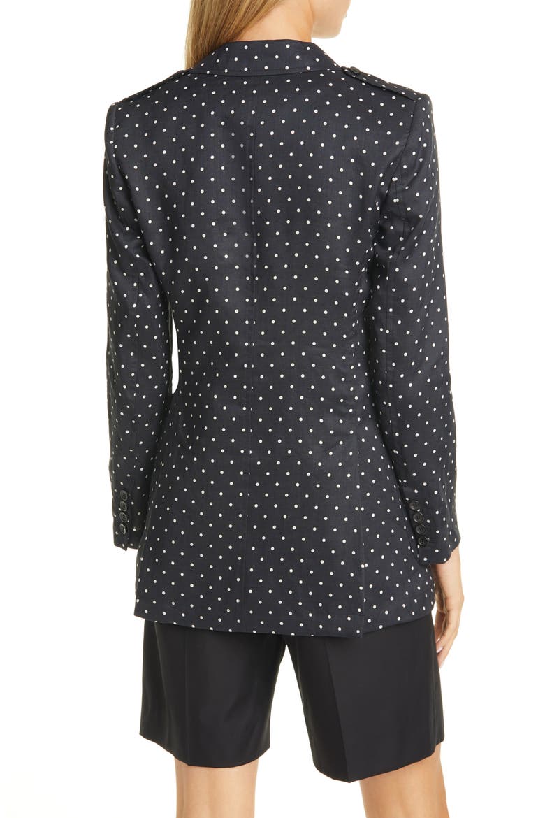 Pittore Polka Dot Jacket, Alternate, color, BLACK