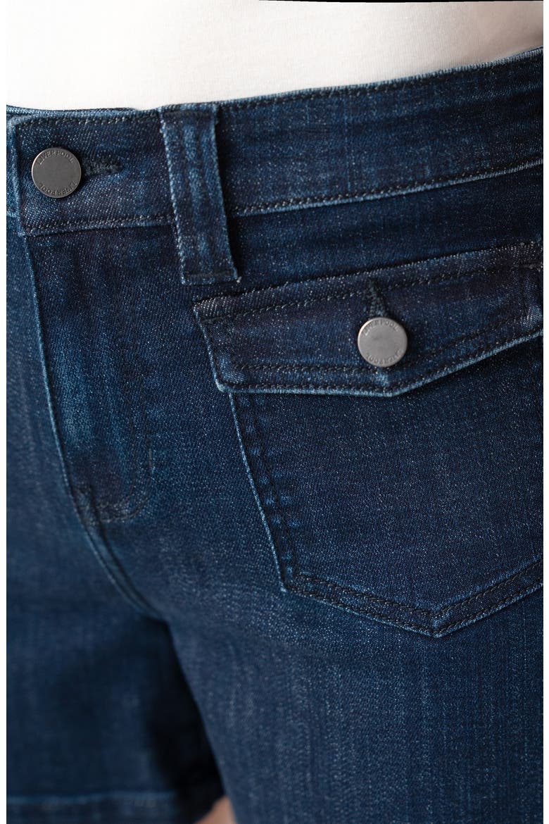 Patch Pocket Denim Shorts, Alternate, color, DELACEY