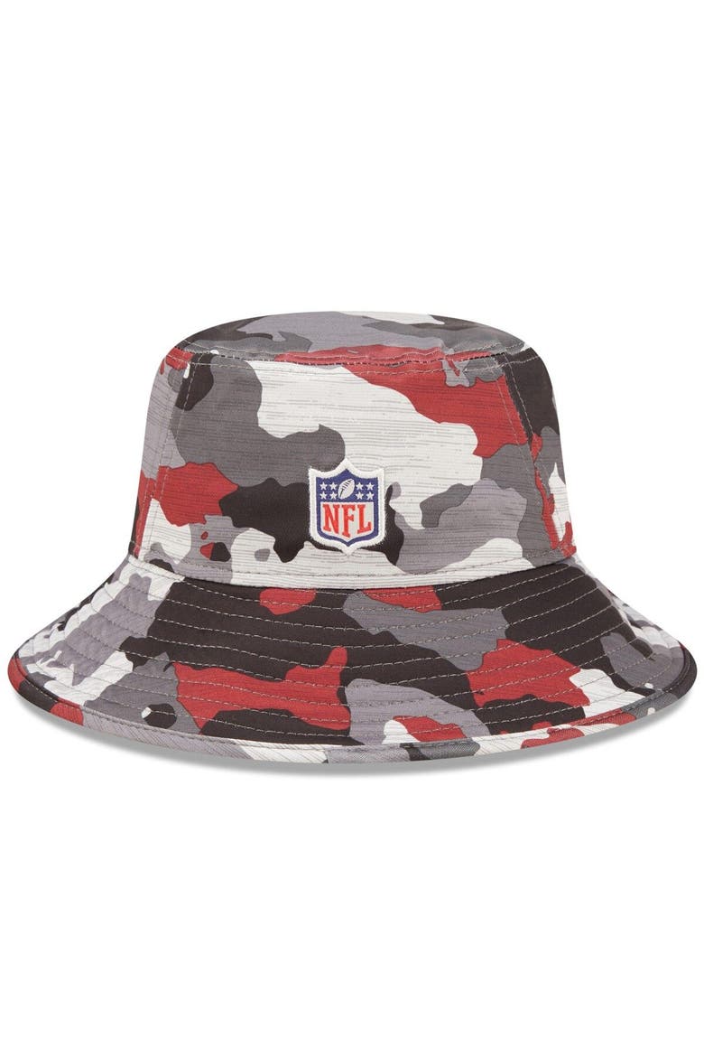 Men's New Era Camo Arizona Cardinals 2022 NFL Training Camp Official Bucket Hat, Alternate, color, Camo