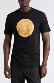 Versace Medusa Logo Graphic T-Shirt