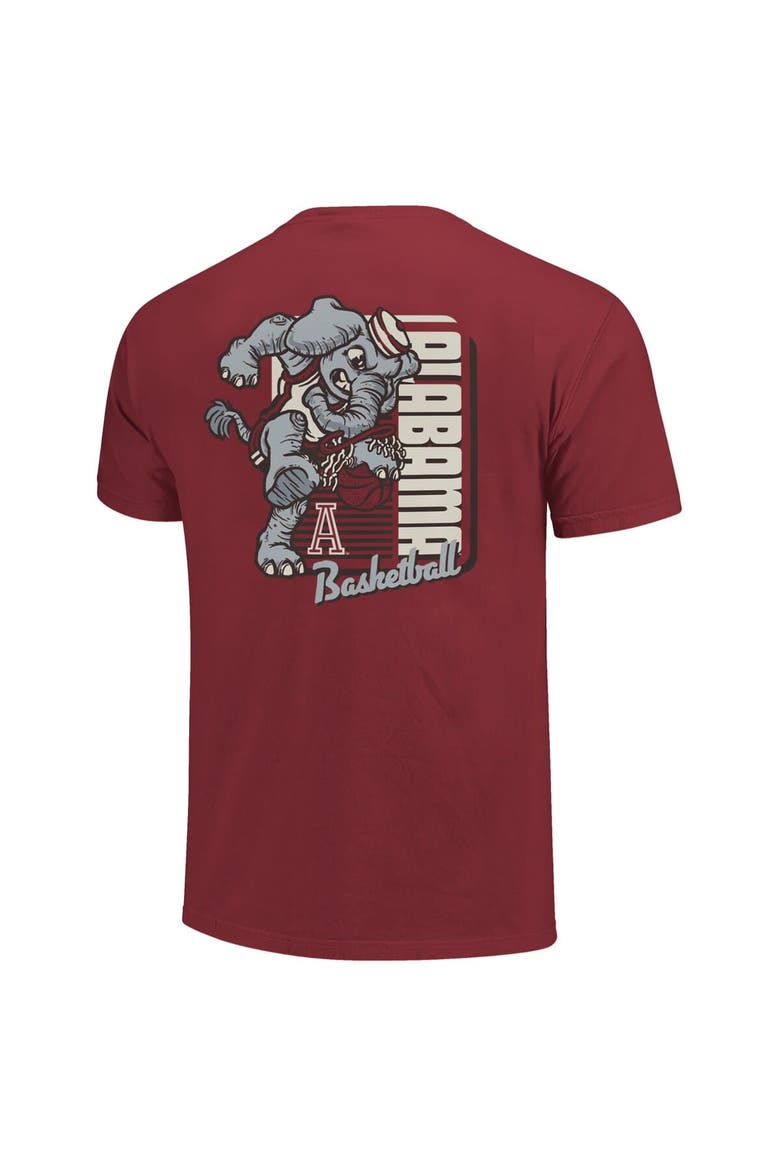 Men's Crimson Alabama Crimson Tide Comfort Colors Mascot Dunk T-Shirt, Alternate, color, Crimson