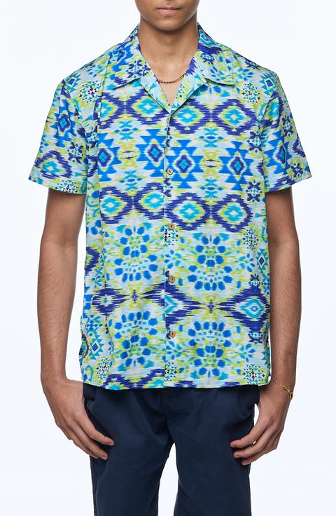 Printed Camp Shirt