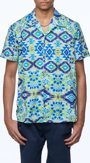 RANEES Printed Camp Shirt