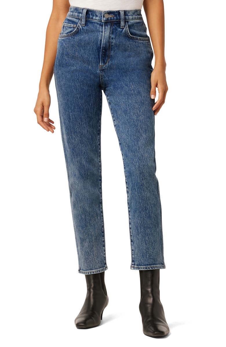 Joe's The Raine Super High Waist Ankle Cigarette Jeans, Main, color, Teton