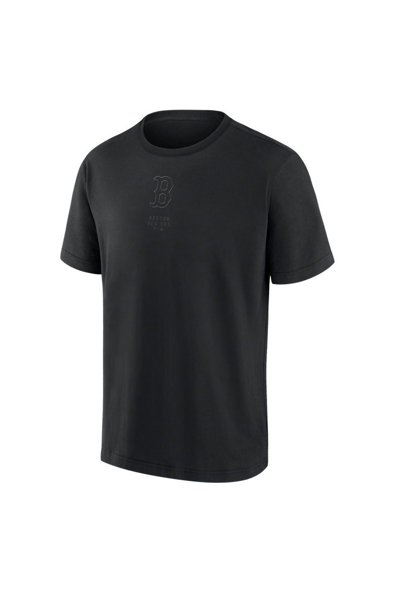 Men's Fanatics Boston Red Sox Black Out Heavyweight T-Shirt, Alternate, color, Black