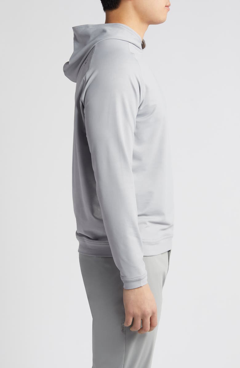 Peter Millar Pine Camo Performance Hoodie, Alternate, color, 