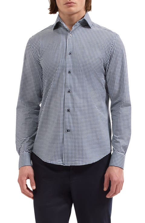 Devon OoohCotton® Print Button-Up Shirt