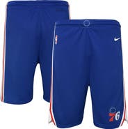 Nike Youth Nike Royal Philadelphia 76ers Swingman Performance Shorts – Icon Edition