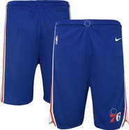 Nike Youth Nike Royal Philadelphia 76ers Swingman Performance Shorts – Icon Edition