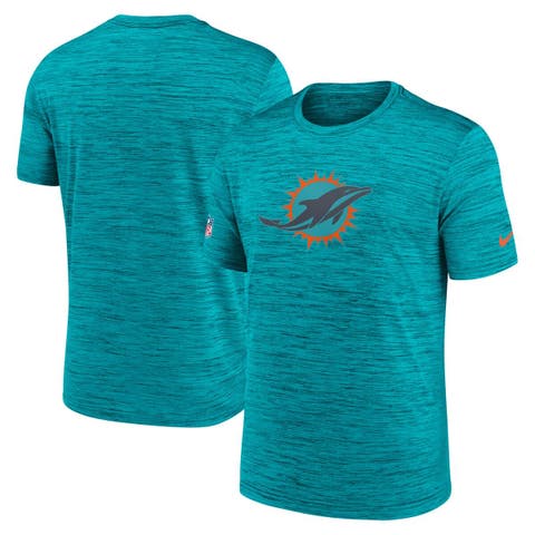 Men's Nike Turbo Green Miami Dolphins 2025 Rivalries Collection Sideline Velocity Dri-FIT T-Shirt