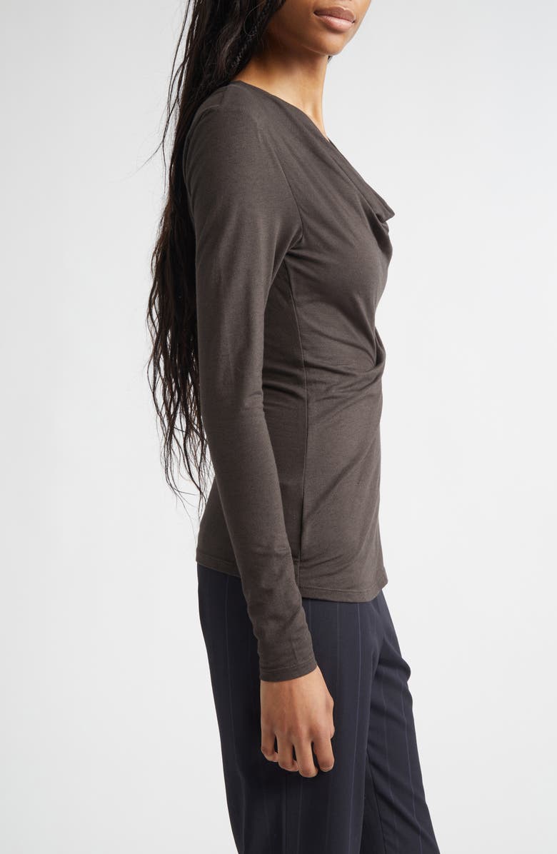 Paloma Wool Junco Cowl Neck Top, Alternate, color, Brown