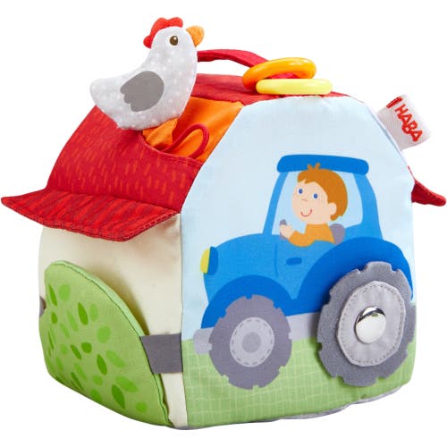 HABA HABA SENSORY PLAY CUBE FARMYARD 