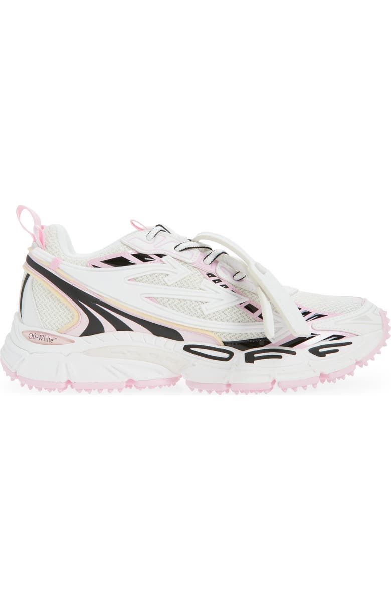 Off-White Be Right Back Sneaker, Alternate, color, White - Soft Pink