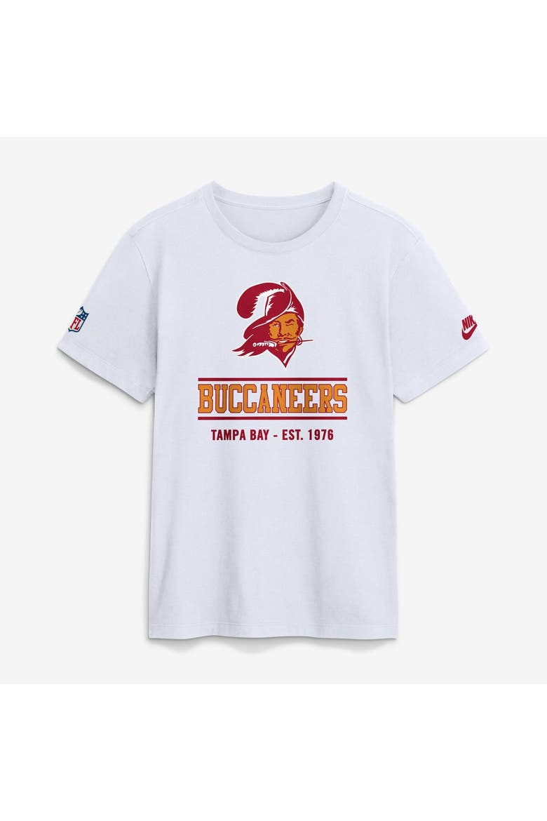 Men's Nike White Tampa Bay Buccaneers Sideline Alternate Final Sprint Dri-FIT T-Shirt, Main, color, White