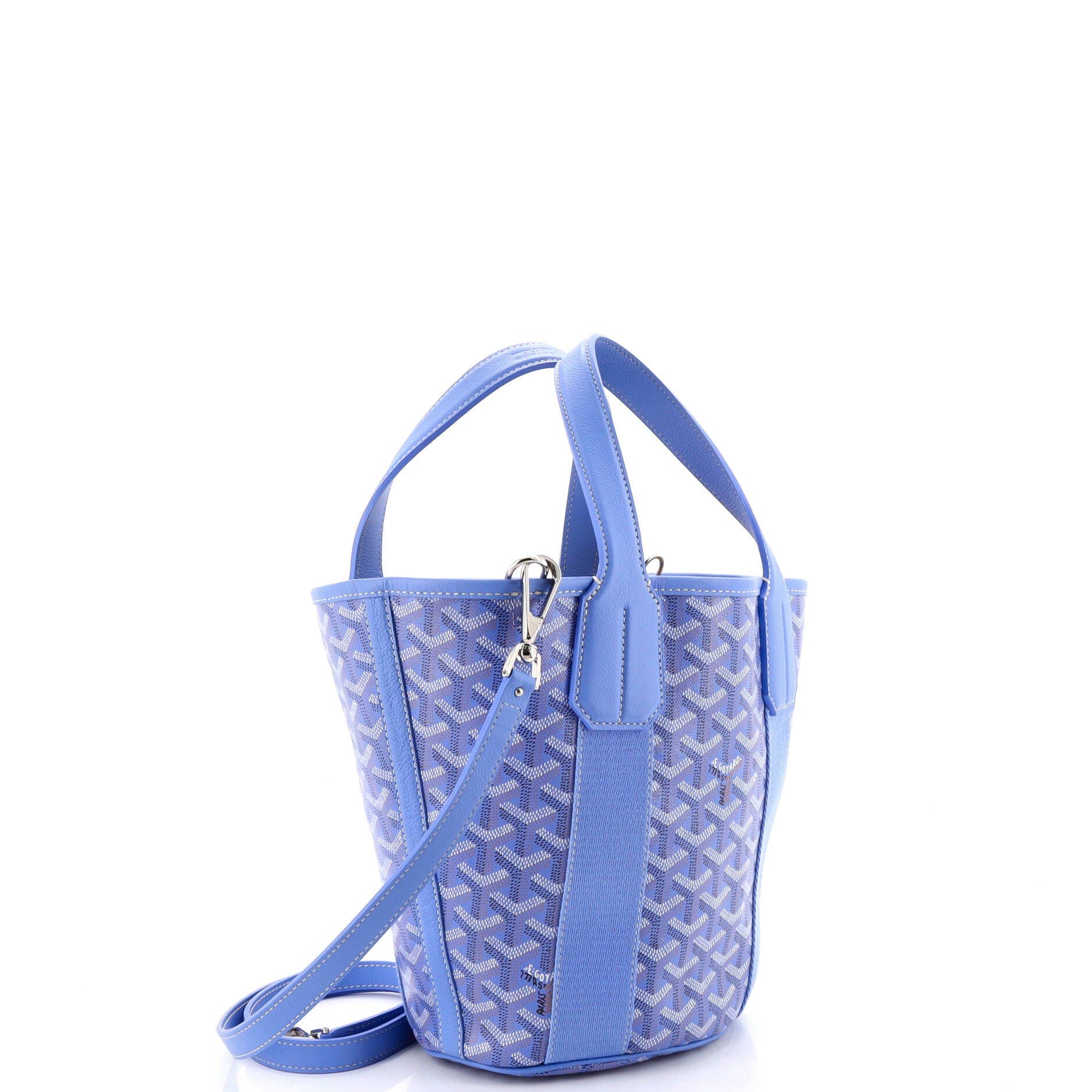 Belharra Tote Coated Canvas PM, Alternate, color, Blue
