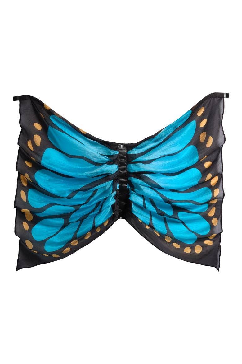 Kids' Butterfly Silk Fairy Wings, Main, color, BLUEBELL