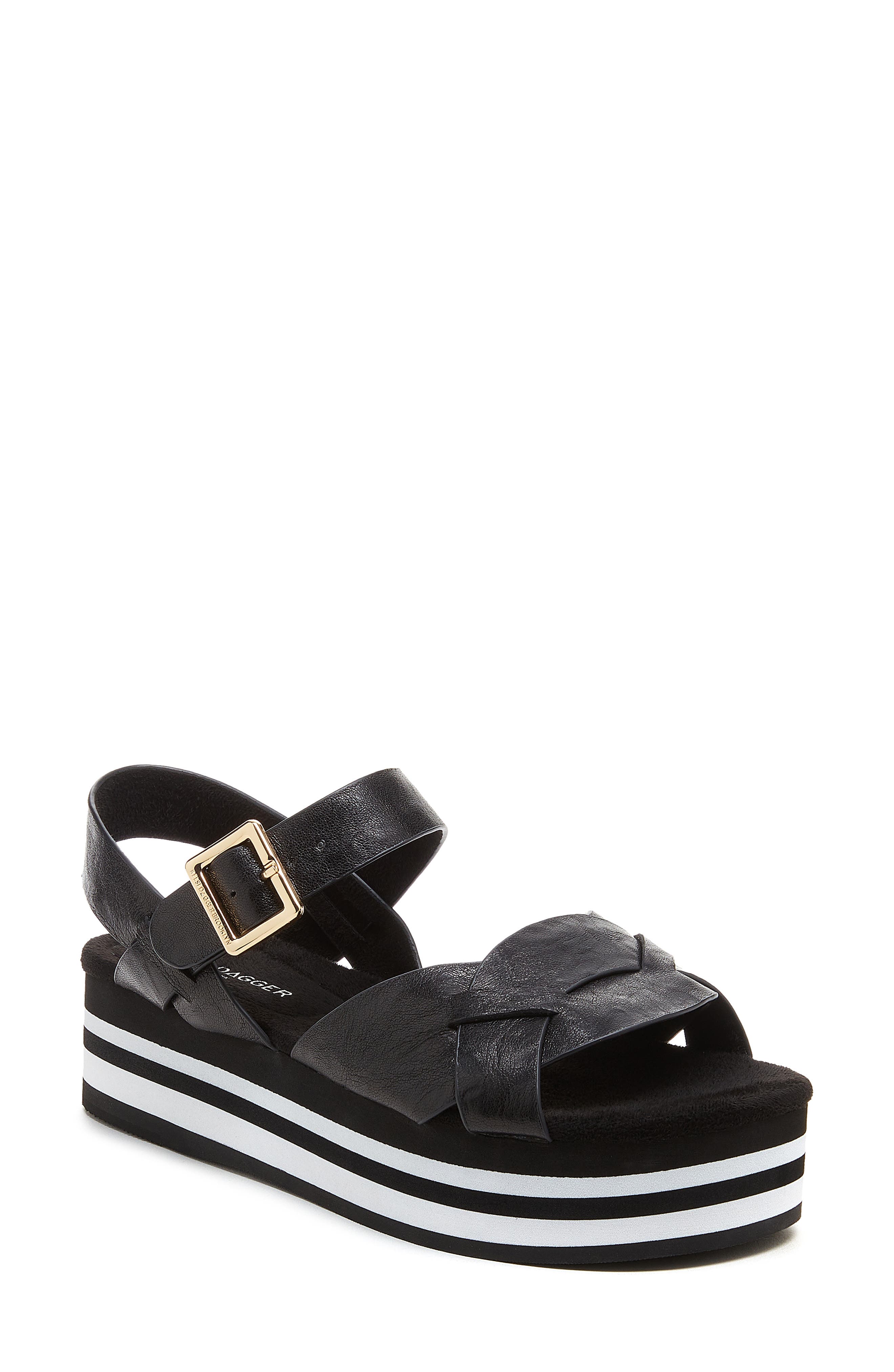 Kelsi Dagger Brooklyn Breeze Platform Sandal, Main, color, Black